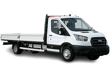 Car Hire Ossett - Ford Transit Dropside Van - Van hire Ossett